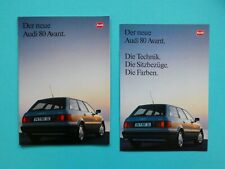 Prospekt / Katalog / Brochure Audi 80 (B4) Avant - 01/93 comprar usado  Enviando para Brazil