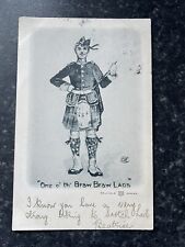 Postcard scottish soldier for sale  ELGIN