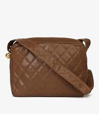 Chanel brown quilted for sale  UK