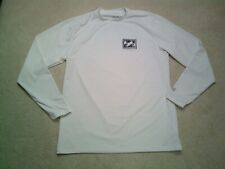 Billabong Florida Keys Rash Guard Surf Shirt Mens XL White UPF 50 Long Sleeve for sale  Shipping to South Africa