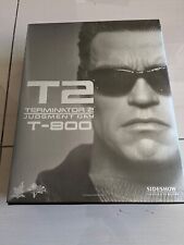 Boneco Hot Toys Terminator 2 T-800 1/6 MMS117 filme obra-prima T2 USADO comprar usado  Enviando para Brazil