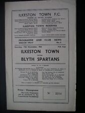 Ilkeston town blyth for sale  CHELTENHAM