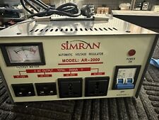 Simran automatic voltage for sale  Valencia