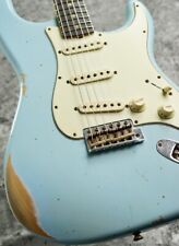 Fender Custom Shop 1963 Stratocaster Heavy Relic -faded Aged Daphne Blue- for sale  Shipping to Canada