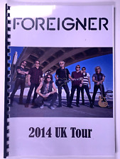 Foreigner itinerary mick for sale  Shipping to Ireland