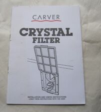 carver water filter for sale  CHICHESTER