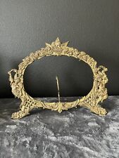 gold large framed mirror for sale  Gresham