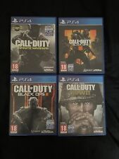 Pacote de jogos PlayStation 4 Call Of Duty, BO 3,4, Infinite Warfare e Cod Ww2, usado comprar usado  Enviando para Brazil