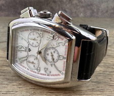 Swiss Legend relógio cronógrafo masculino estilo Bella + nova pulseira de couro comprar usado  Enviando para Brazil