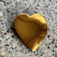 Gold plated heart for sale  Laingsburg