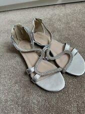 Roman sandals silver for sale  SOUTHAMPTON