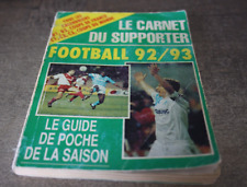 Carnet supporter guide d'occasion  Jujurieux