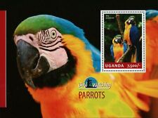 Parrots stamp birds d'occasion  Expédié en Belgium