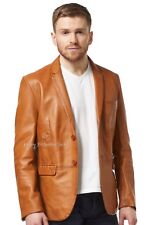 Men leather jacket d'occasion  Expédié en Belgium