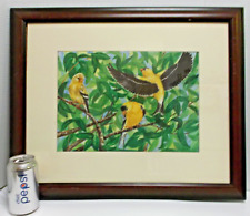 Watercolor painting goldfinch for sale  Wilmington