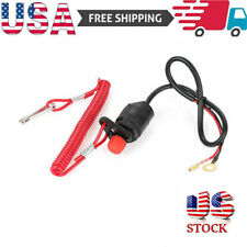 Universal Boat Outboard Engine Motor Kill Stop Switch & Safety Tether Lanyard US for sale  Shipping to South Africa