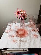 Vintage pink glass for sale  Chicago Heights