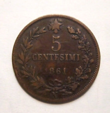 Centesimi 1861 napoli usato  Empoli