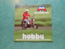 Publicité motobécane hobby d'occasion  Corbeilles