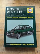 Rover 216 1989 for sale  LITTLEHAMPTON