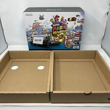 Consola Nintendo Wii U Super Mario 3D World Deluxe Caja Vacía con Insertos Solo segunda mano  Embacar hacia Argentina