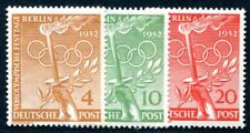 BERLIN 1952 88-90 ** POSTFRISCH VOROLYMPIADE TADELLOS SATZ 30€(48647 comprar usado  Enviando para Brazil