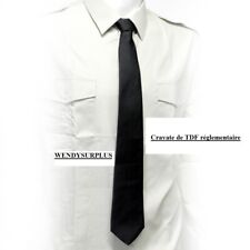 Cravate réglementaire noire d'occasion  Ris-Orangis