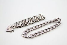 Sterling silver bracelets for sale  LEEDS