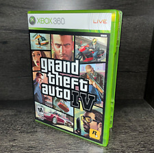 XBOX 360 Grand Theft Auto IV 4 com Manual/Guia e Cartaz Mapa Disco Perfeito comprar usado  Enviando para Brazil