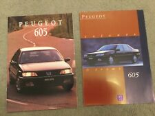 Peugeot 605 brochure for sale  WEYMOUTH