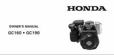 Honda gc160 gc190 for sale  Shrewsbury