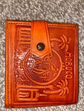 leather handmade wallet for sale  DUNDEE