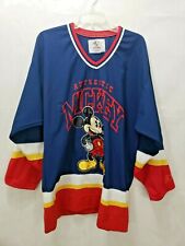 Starter Hockey Jersey - Authentic Mickey Mouse - Mens Size Large - Blue Disney, used for sale  Thomasville