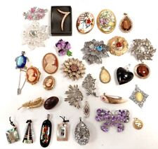 Collection beautiful brooches for sale  RUGBY