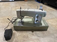 sears kenmore sewing machine model 158 with foot pedal and case TESTED for sale  Chandler