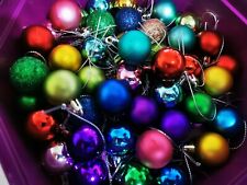 Christmas mini baubles for sale  STOCKPORT