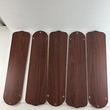 Ceiling Fan replacement blade 20 1/2” Lot 5 Walnut Finish See Photos Unbranded for sale  Shipping to South Africa