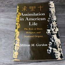Livro de Origens Nacionais Assimilation in American Life The Role of Race Religion comprar usado  Enviando para Brazil