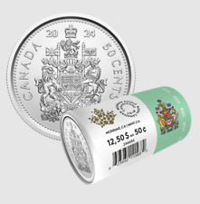 2024 CANADA King Charles III 50 cent roll special wrap Collector's edition, używany na sprzedaż  Wysyłka do Poland