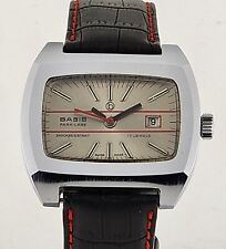 Relógio de pulso masculino Aa Basic fabricado na Suíça tamanho jumbo Park Lane década de 1970 comprar usado  Enviando para Brazil