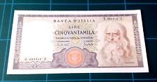 Banconota 50000 lire usato  Livorno