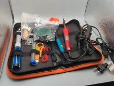 Used, Soldering Kit 2 Irons And Accessories W/ Carrying Case for sale  Shipping to South Africa