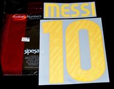 Conjunto oficial de nome/número de futebol Barcelona Messi 10 2010/11 tamanho do jogador em casa comprar usado  Enviando para Brazil