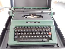 Vintage green typewriter for sale  EXMOUTH