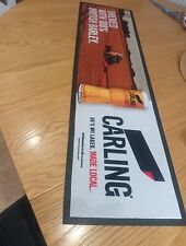 Carling rubber back for sale  IPSWICH