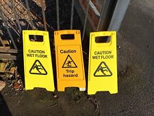 Wet floor warning for sale  WAKEFIELD