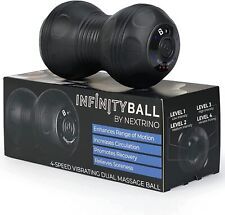 Nextrino Peanut Massage Ball, Silicone 4-Speed Vibrating Foam Roller Massager-, used for sale  Shipping to South Africa