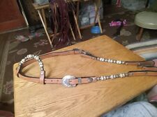Leather western headstall for sale  Taylor