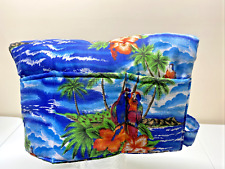 Handmade Walker Bag Organizer Pouch Caddy Storage Carry Tropical Print 4 Pockets, used for sale  Shipping to South Africa