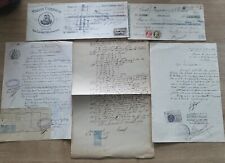Lot old documents d'occasion  Expédié en Belgium